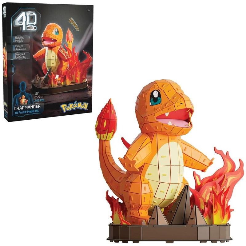 4D Build - Pokémon 3D Puzzle Model Kit - Glumanda