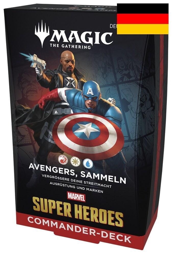MTG - Marvel Super Heroes: Commander - Avengers, Sammeln Deck DE