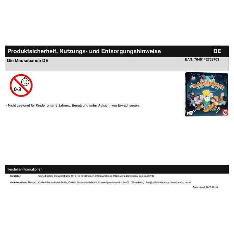 Die Mäusebande DE