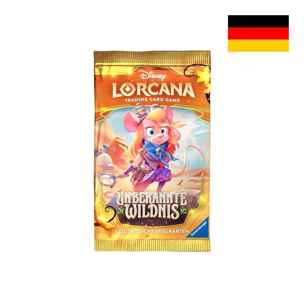 Disney Lorcana - Unbekannte Wildnis Booster DE