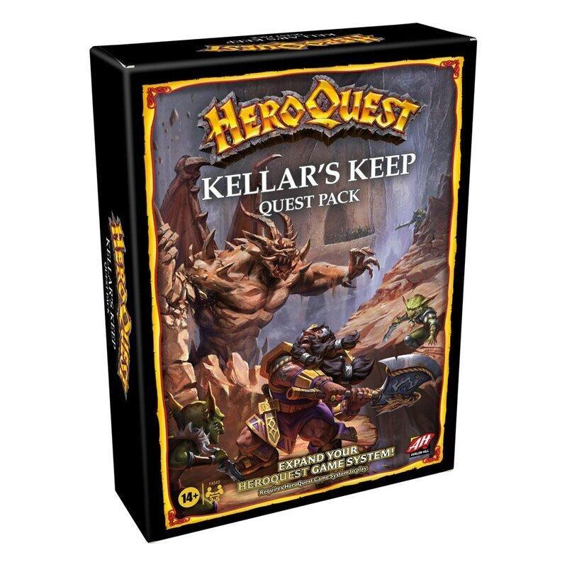 Avalon Hill HeroQuest Kellar's Keep Expansion - EN
