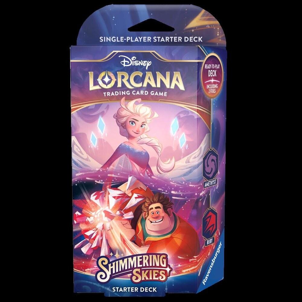 Disney Lorcana - Shimmering Skies: Starter Deck Elsa / Ralph EN
