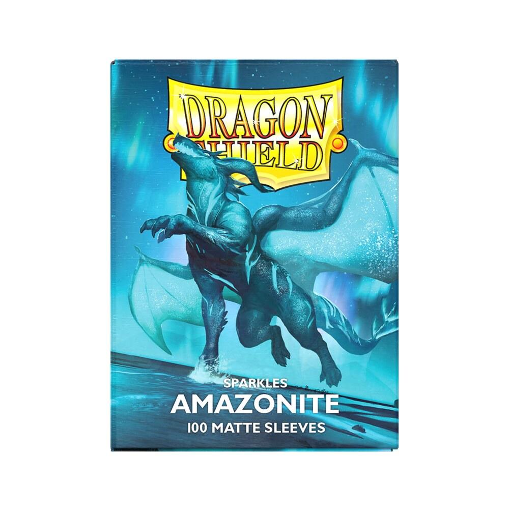 Dragon Shield - Matte Standard Size Sleeves - Amazonite (100)