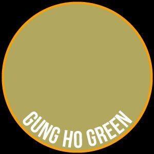 Two Thin Coats: Paint midtone: Gung-ho Green