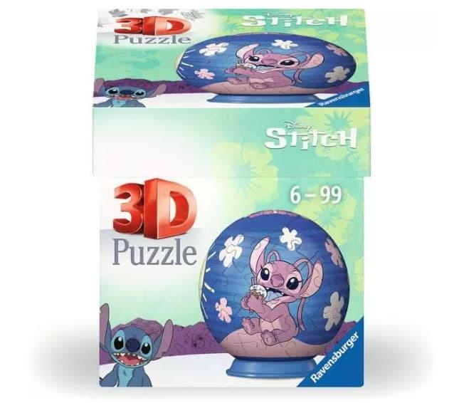 Disney Stitch 3D Puzzle-Ball Angel (55 Teile)