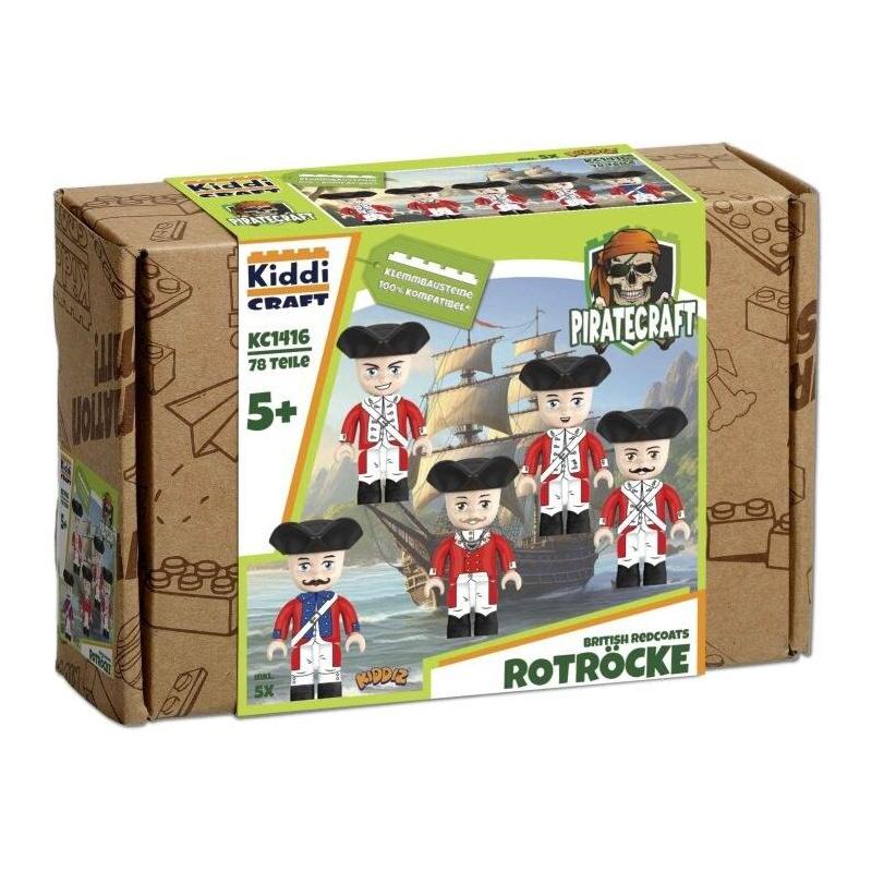 Kiddiz Figuren-Pack: Rotröcke Soldaten / British Redcoats