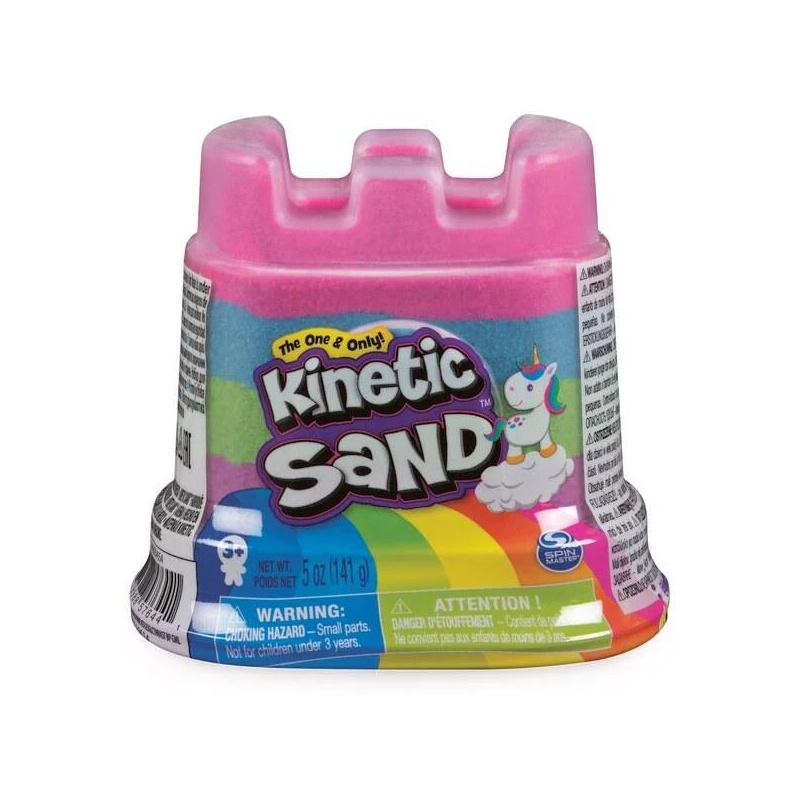 Kinetic Sand -  Rainbow Unicorn Castle (141g)