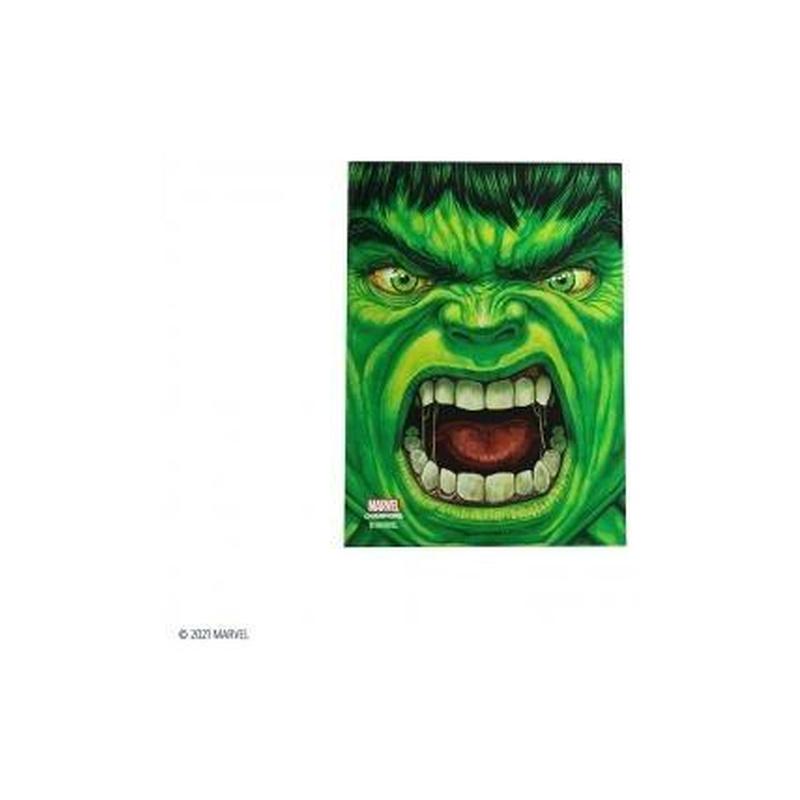 Gamegenic - Marvel Champions Art Sleeves - Hulk (50 Sleeves)