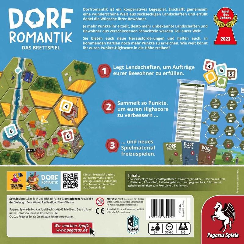 Dorfromantik inkl. Mini-Erweiterungen Mühle+Wetterau