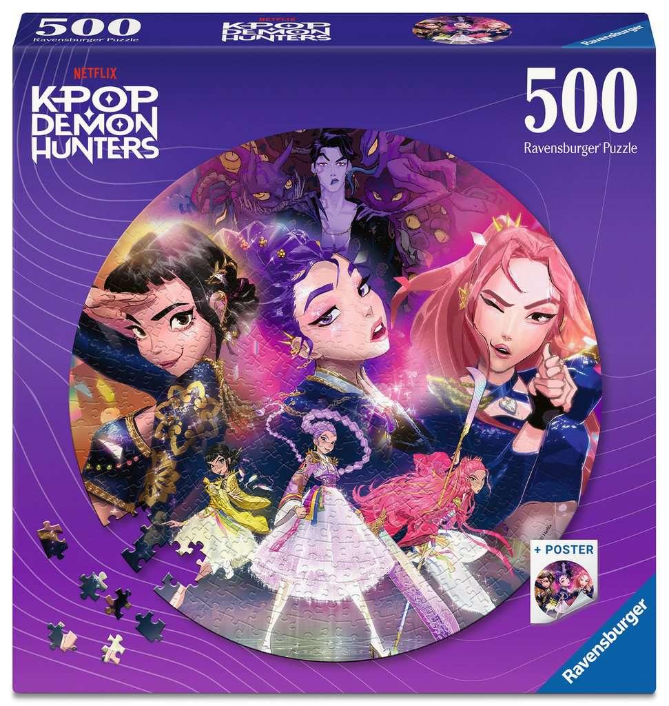Erwachsenenpuzzle 500 Teile - KPop Demon Hunters - For the fans!