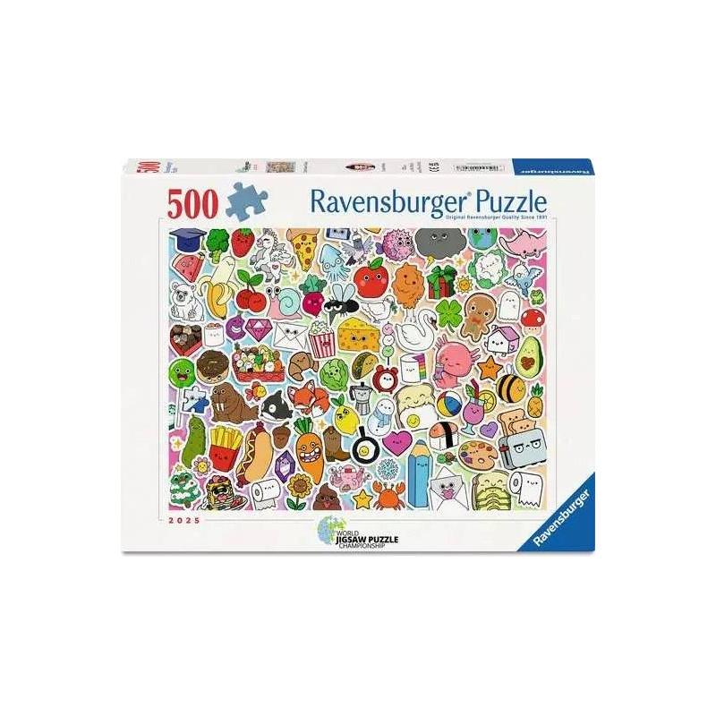 Süßes Kawaii Chaos Puzzle (500 Teile)