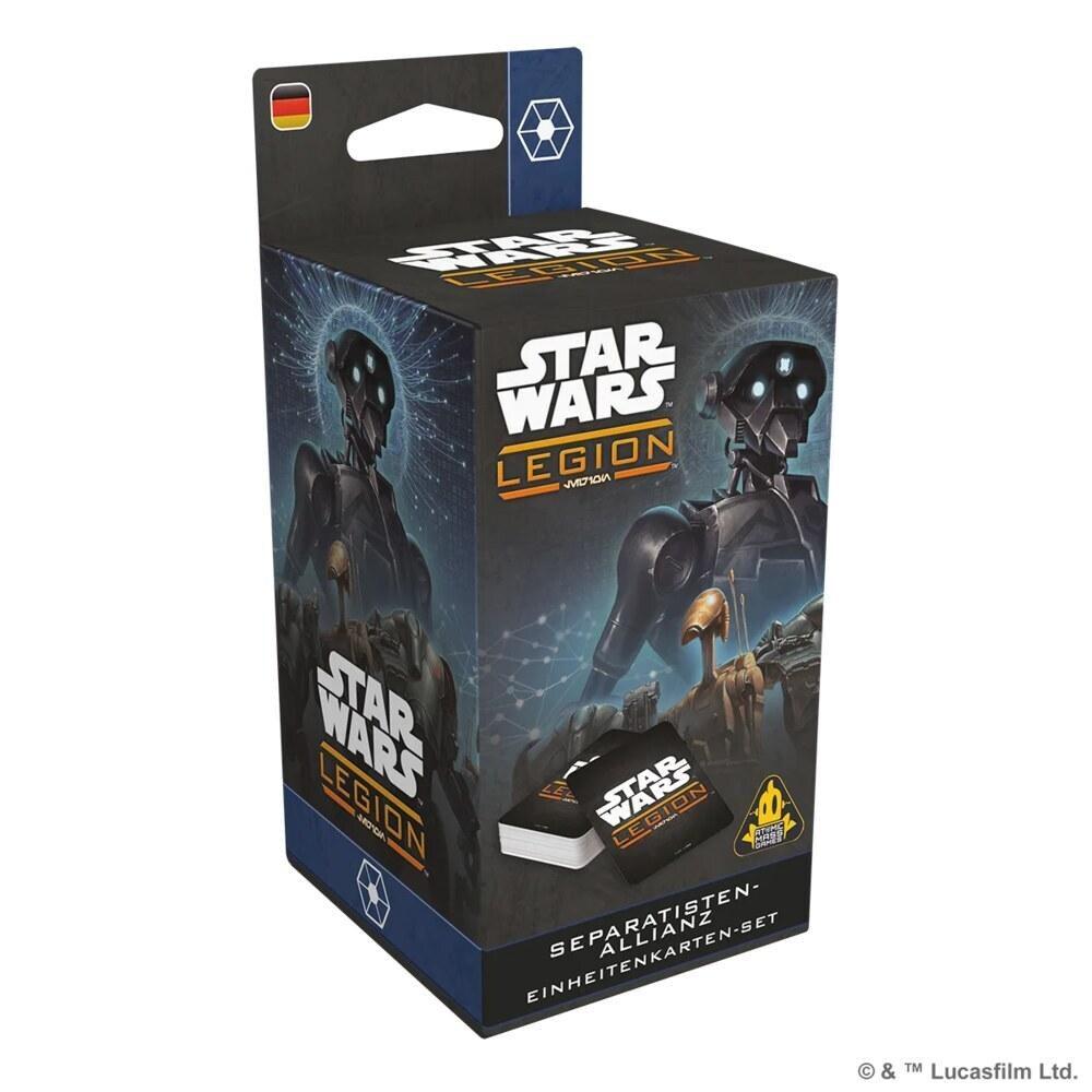 Star Wars: Legion - Separatisten-Allianz Einheitenkarten-Set