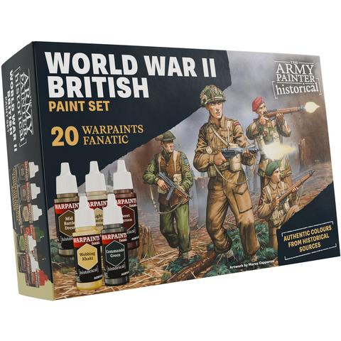 Warpaints Fanatic Historical: WWII British Paint Set