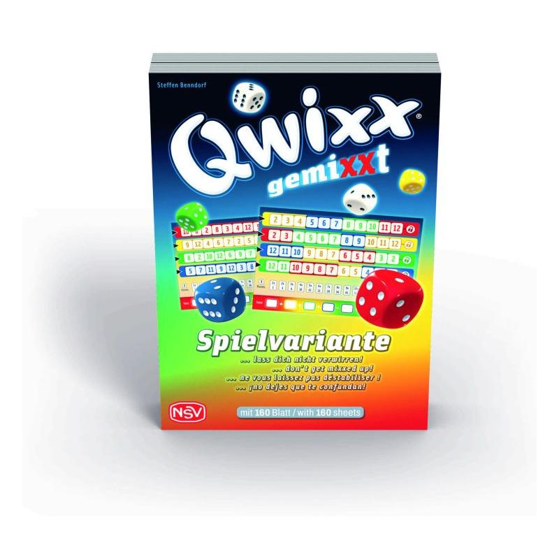 Qwixx Gemixxt - Zusatzblöcke (Neuauflage im XL-Format)