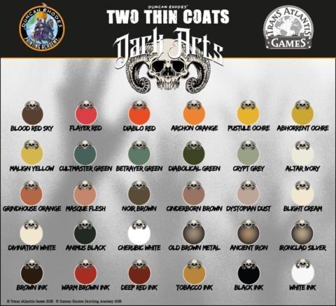 GRIMDARK paint set (with 30 new colours)