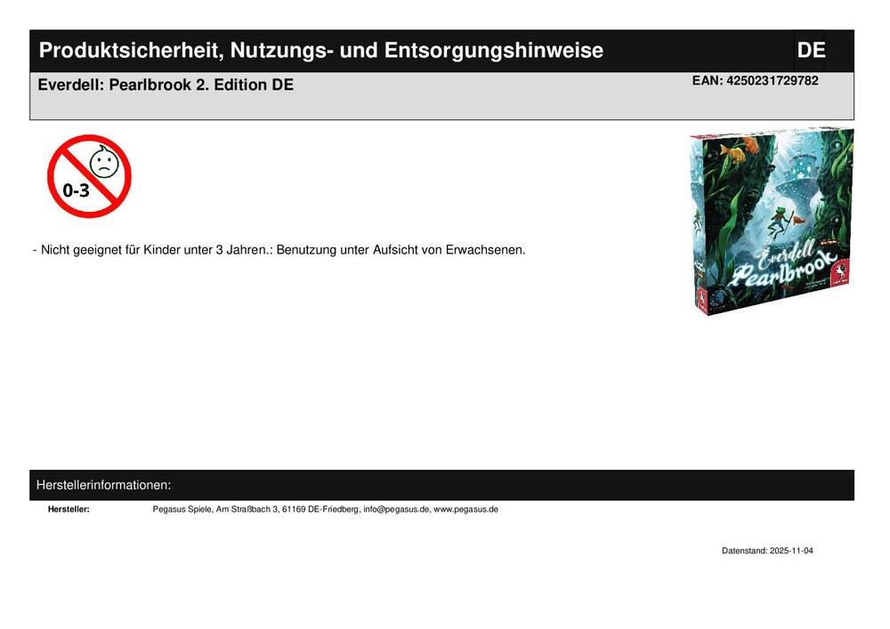 Everdell: Pearlbrook 2. Edition DE