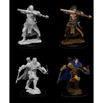Pathfinder Deep Cuts Unpainted Miniatures: W7 Male Half-Elf Ranger