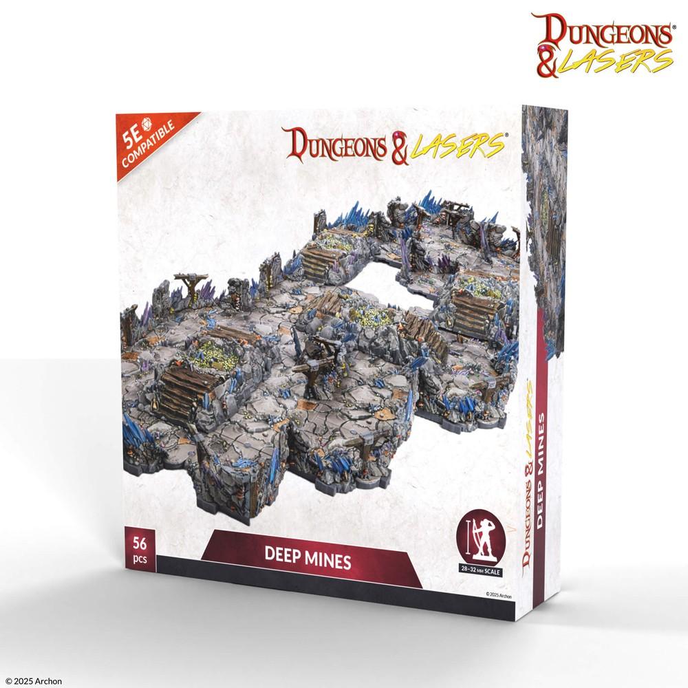 Dungeons & Lasers - Half-Height Walls: Deep Mines