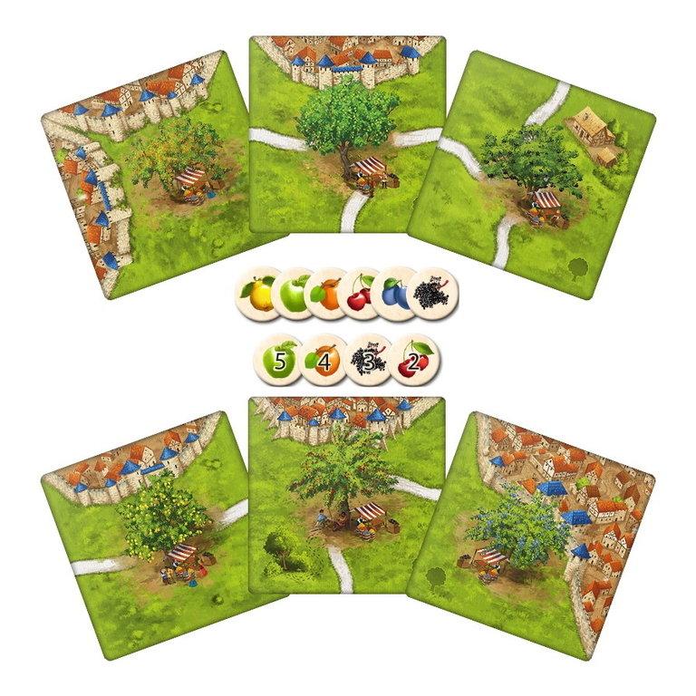 Carcassonne 3.0 - Die Obstbäume/The fruit-bearing  trees (Mini-Erweiterung)