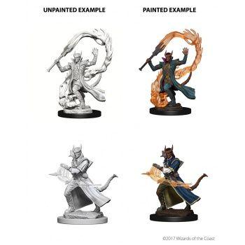 Dungeons & Dragons Nolzur's Marvelous Unpainted Miniatures: W4 Tiefling Male Sorcerer