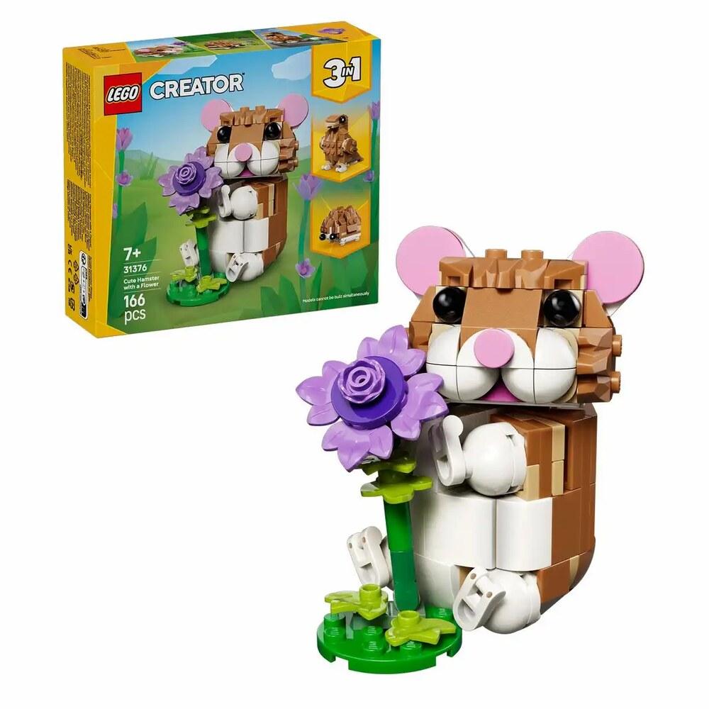LEGO CREATOR - Niedlicher Hamster mit Blume