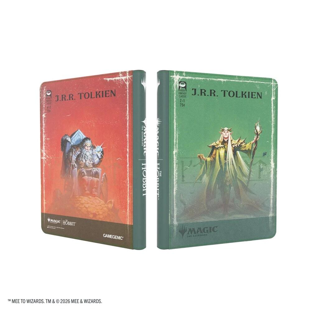 Gamegenic - MTG The Hobbit - Zip-Up Album 18-Pocket - Thranduil, the Elvenking/The Mountain-king