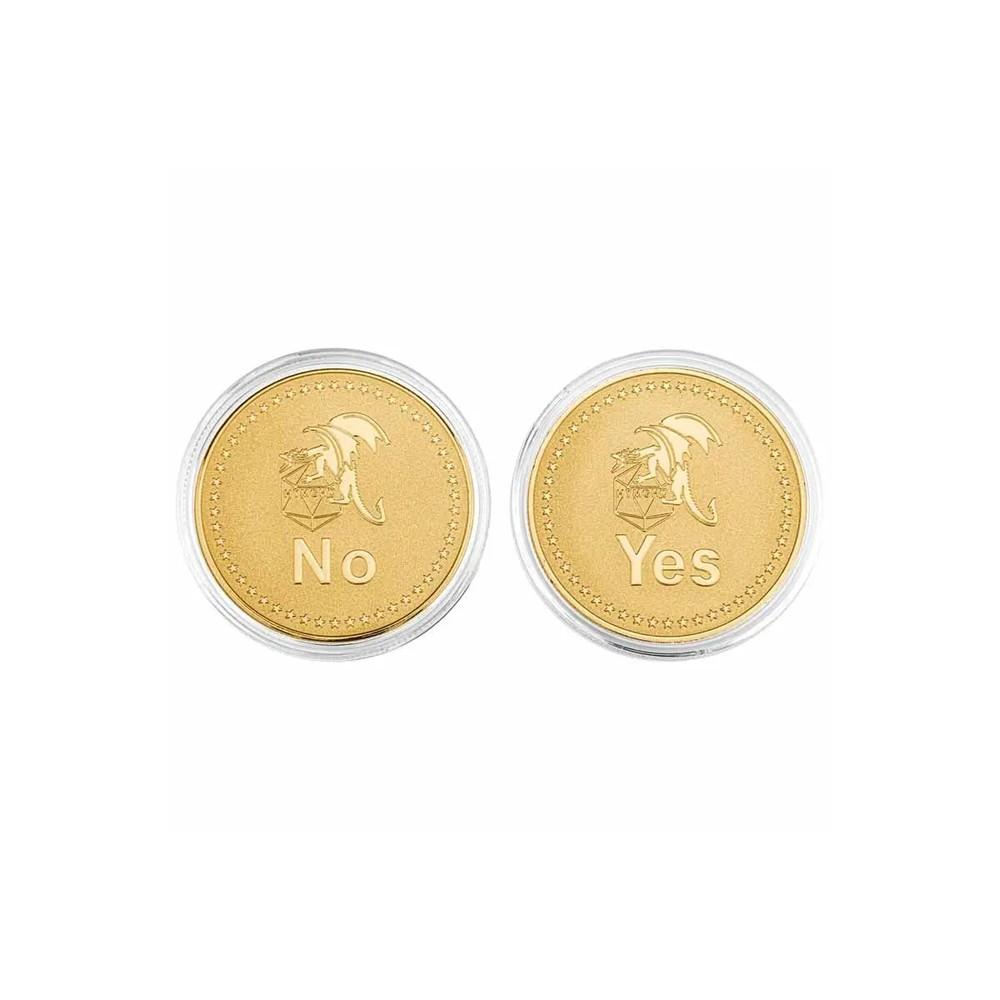 YES/NO Deluxe D2 coin Gold