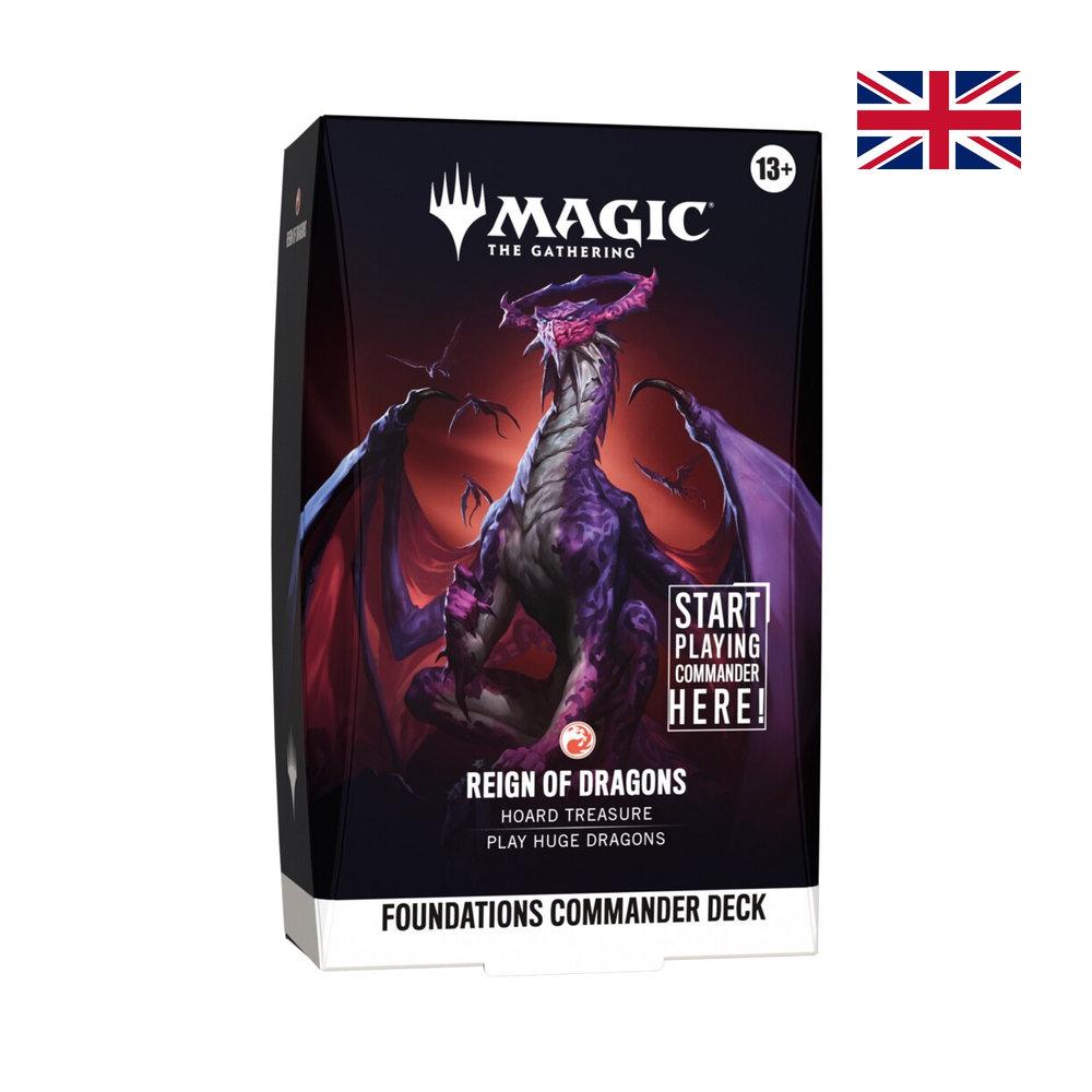 MTG - Foundations: Commander Deck - Reign of Dragons EN