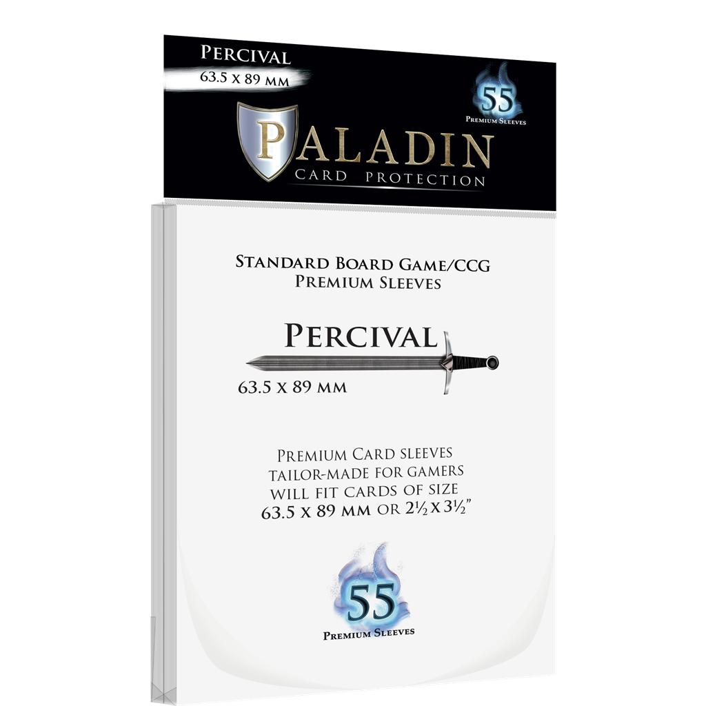 Paladin Sleeves - Percival Premium Standard Board Game/CCG 63.5x89mm (55 Sleeves)