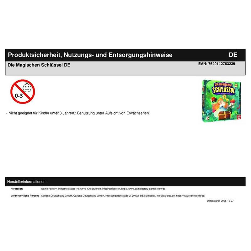 Die Magischen Schlüssel DE