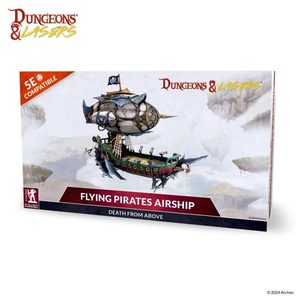 Dungeons & Lasers - Deuslair: Flying Pirates Airship EN