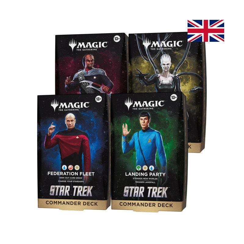 MTG - Star Trek: Commander Deck Display (4) EN