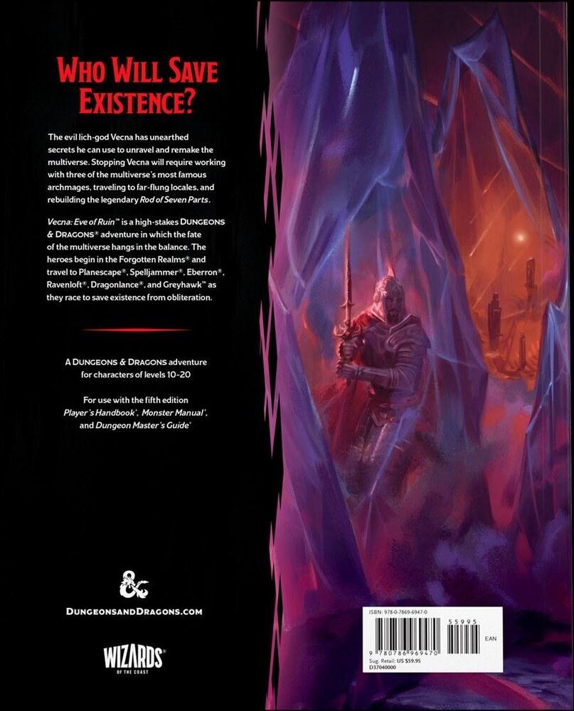 D&D - Vecna: Eve of Ruin HC - EN