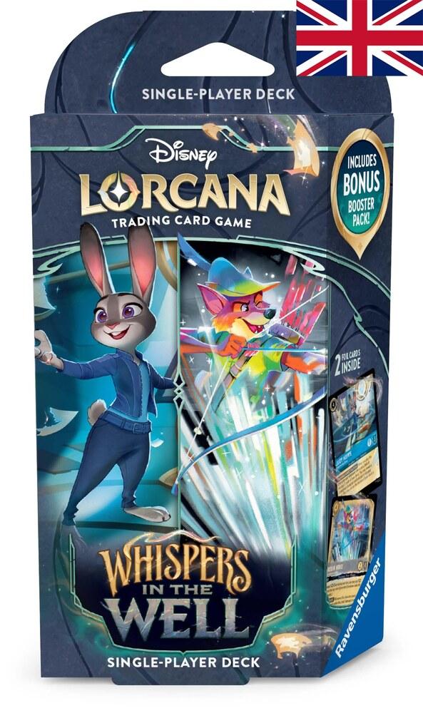 Disney Lorcana - Whispers in the Well: Starter Deck Judy Hopps/Robin Hood EN