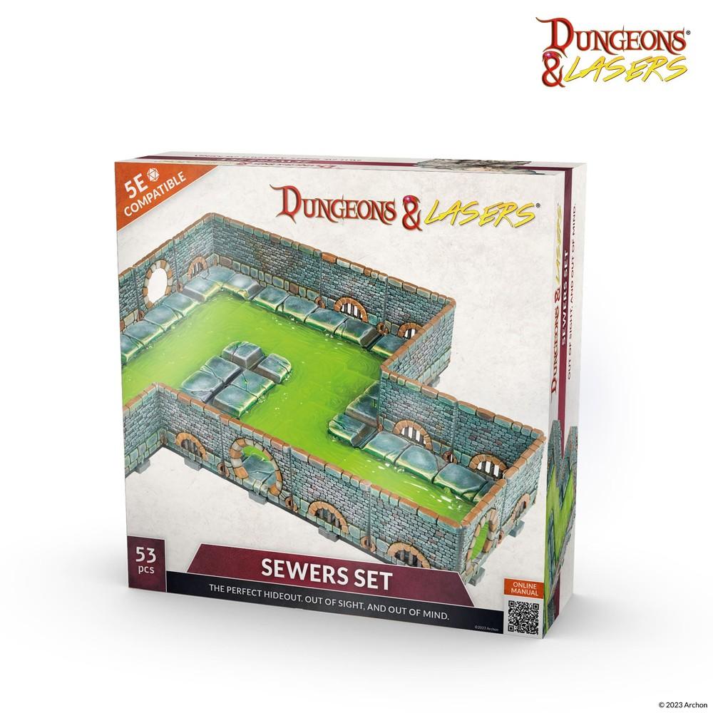 Dungeons & Lasers - Starter Set: Sewers Set