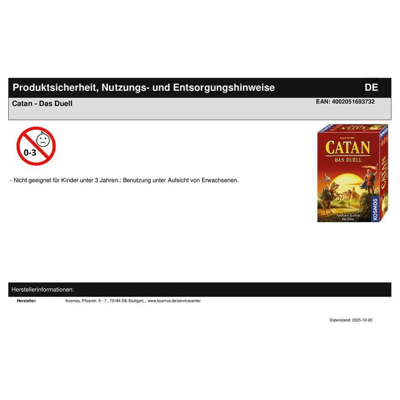 Catan - Das Duell