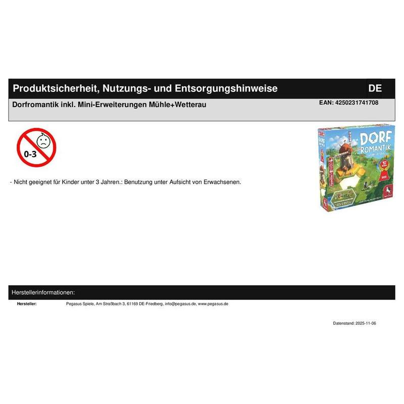 Dorfromantik inkl. Mini-Erweiterungen Mühle+Wetterau