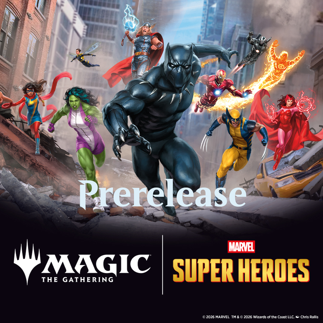 Magic Prerelease Marvel Super Heroes 15:00 Uhr