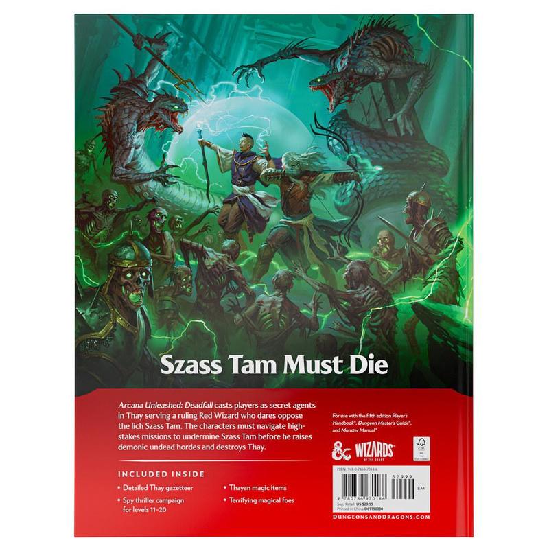 Dungeons & Dragons - Arcana Unleashed - Deadfall Adventure Campaign Book (HC) EN