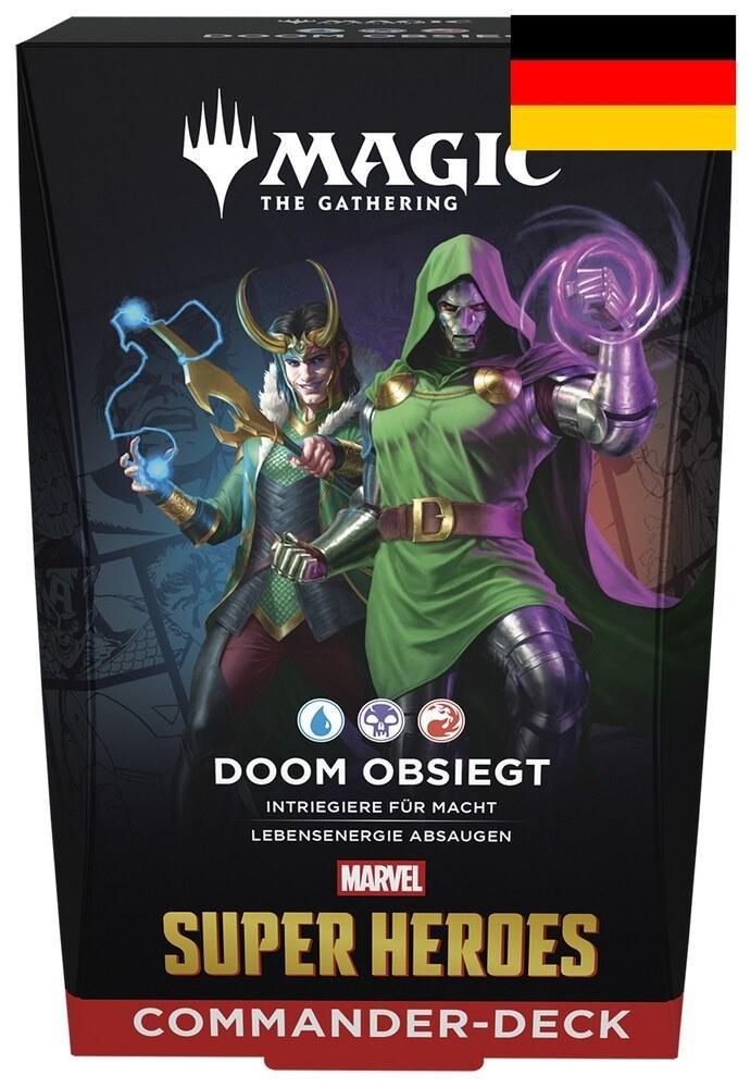 MTG - Marvel Super Heroes: Commander - Doom Obsiegt Deck DE