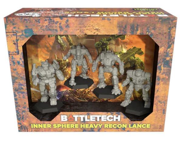 BattleTech: Inner Sphere Heavy Recon Lance EN