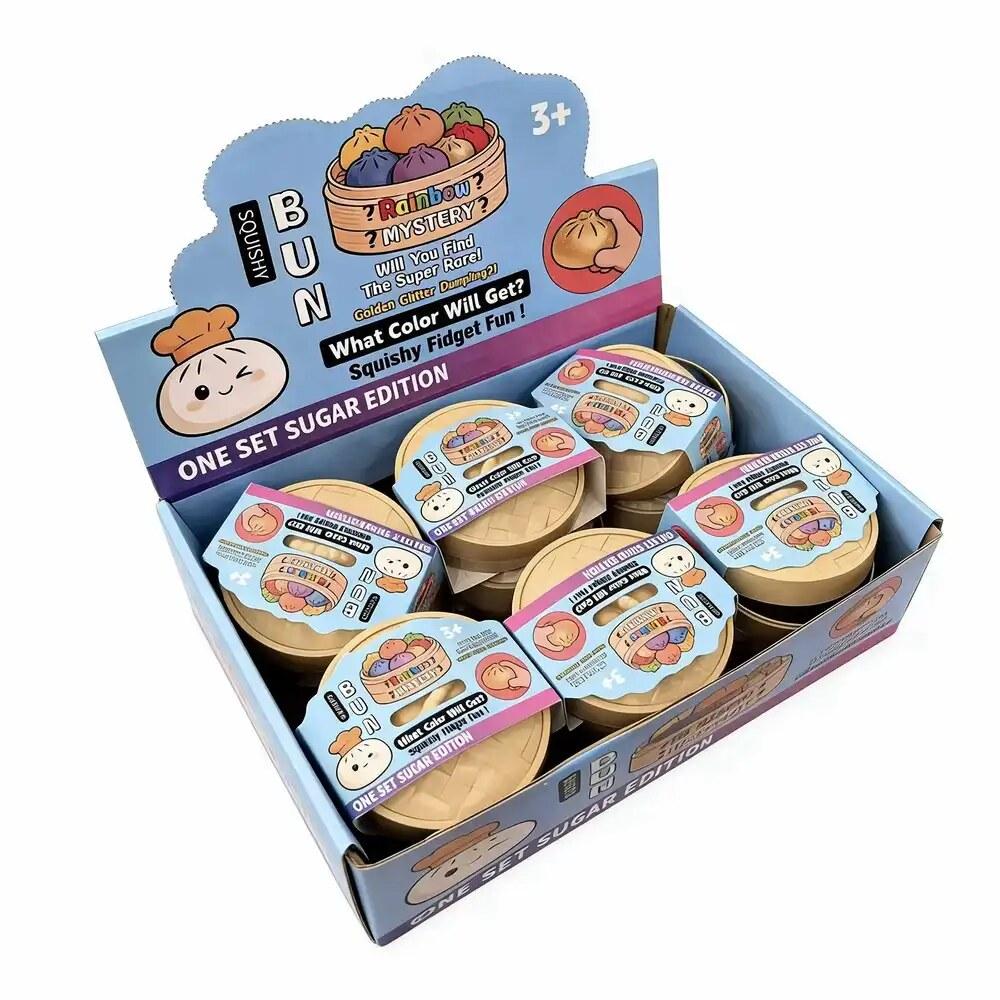 Squishy Baozi Dumpling - Sensory Fidget Toy 9cm