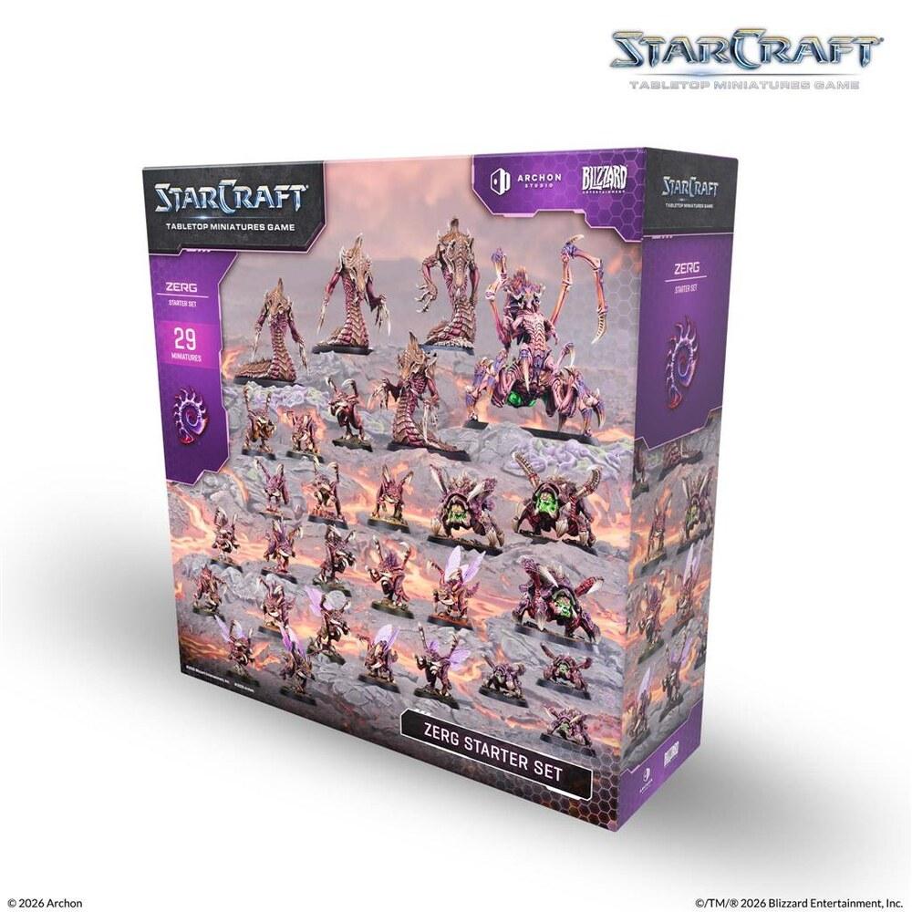 StarCraft The Miniatures Game - Zerg Starter Set EN