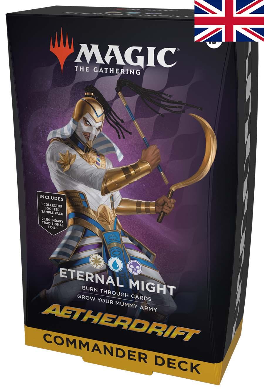 MTG - Aetherdrift: Commander Deck Eternal Might EN