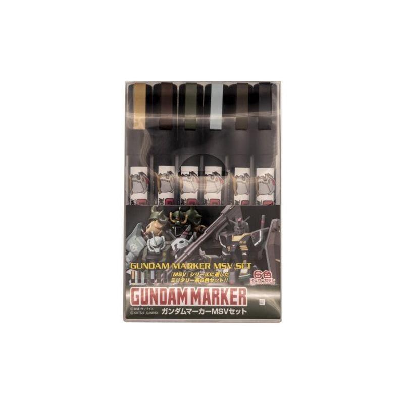 GUNDAM MARKER AMS-127 MSV SET