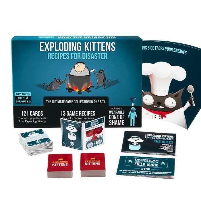 Exploding Kittens Recipes for Disaster EN