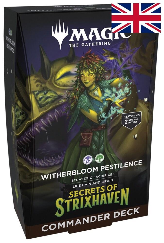 MTG - Secrets of Strixhaven: Commander - Whiterbloom Pestilence Deck EN