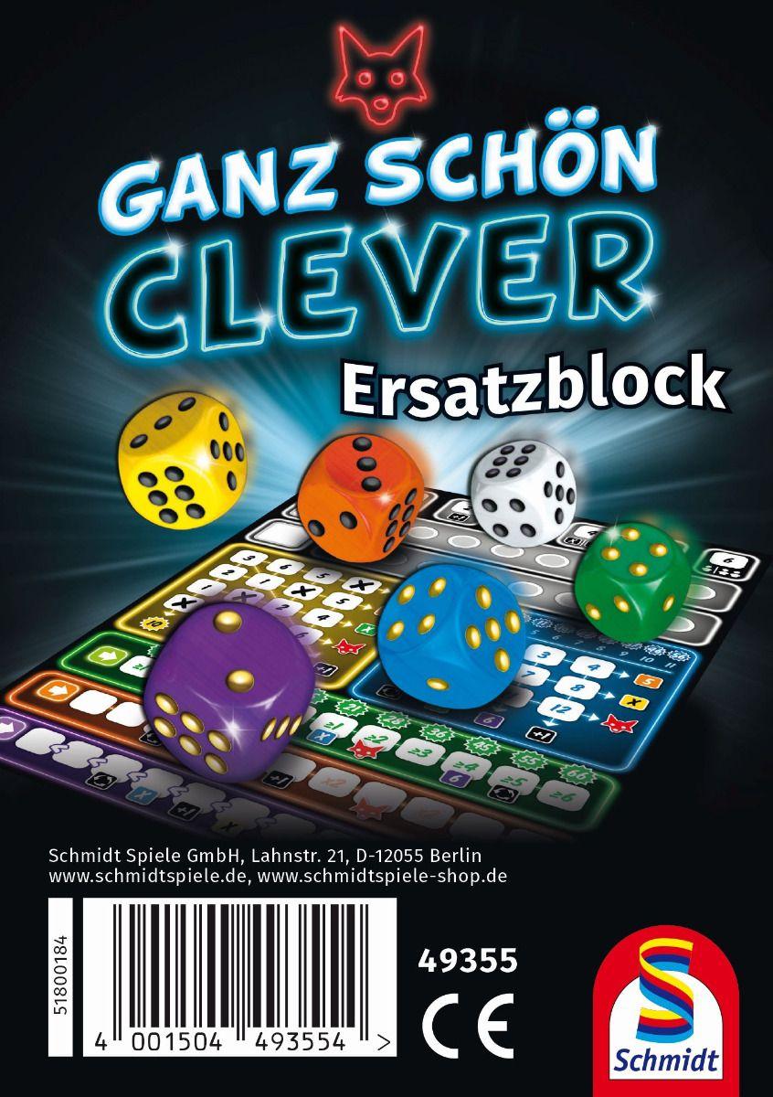 Ganz schön clever! Ersatzblock