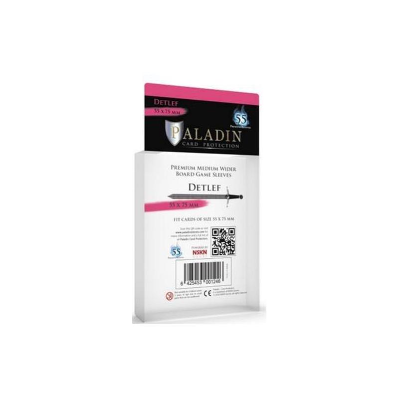 Paladin Sleeves - Detlef Premium Medium Wider 55x75mm (55 Sleeves)