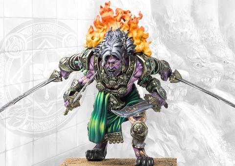 Sorcerer Kings: Rakshasa Bakasura (with Swords)
